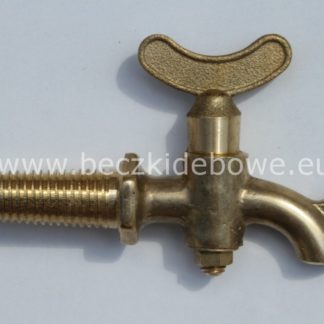 Kran mosiężny do beczki